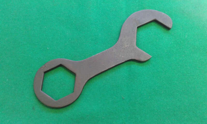 VINTAGE SUNBEAM MOTORCYCLE TOOLKIT SPANNER - Click Image to Close